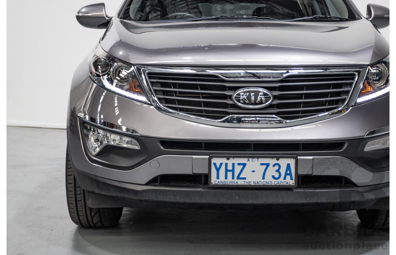 4/2012 Kia Sportage Platinum (AWD) SL MY12 4d Wagon Mineral Silver Metallic 2.4L