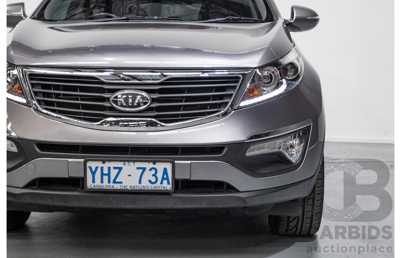 4/2012 Kia Sportage Platinum (AWD) SL MY12 4d Wagon Mineral Silver Metallic 2.4L