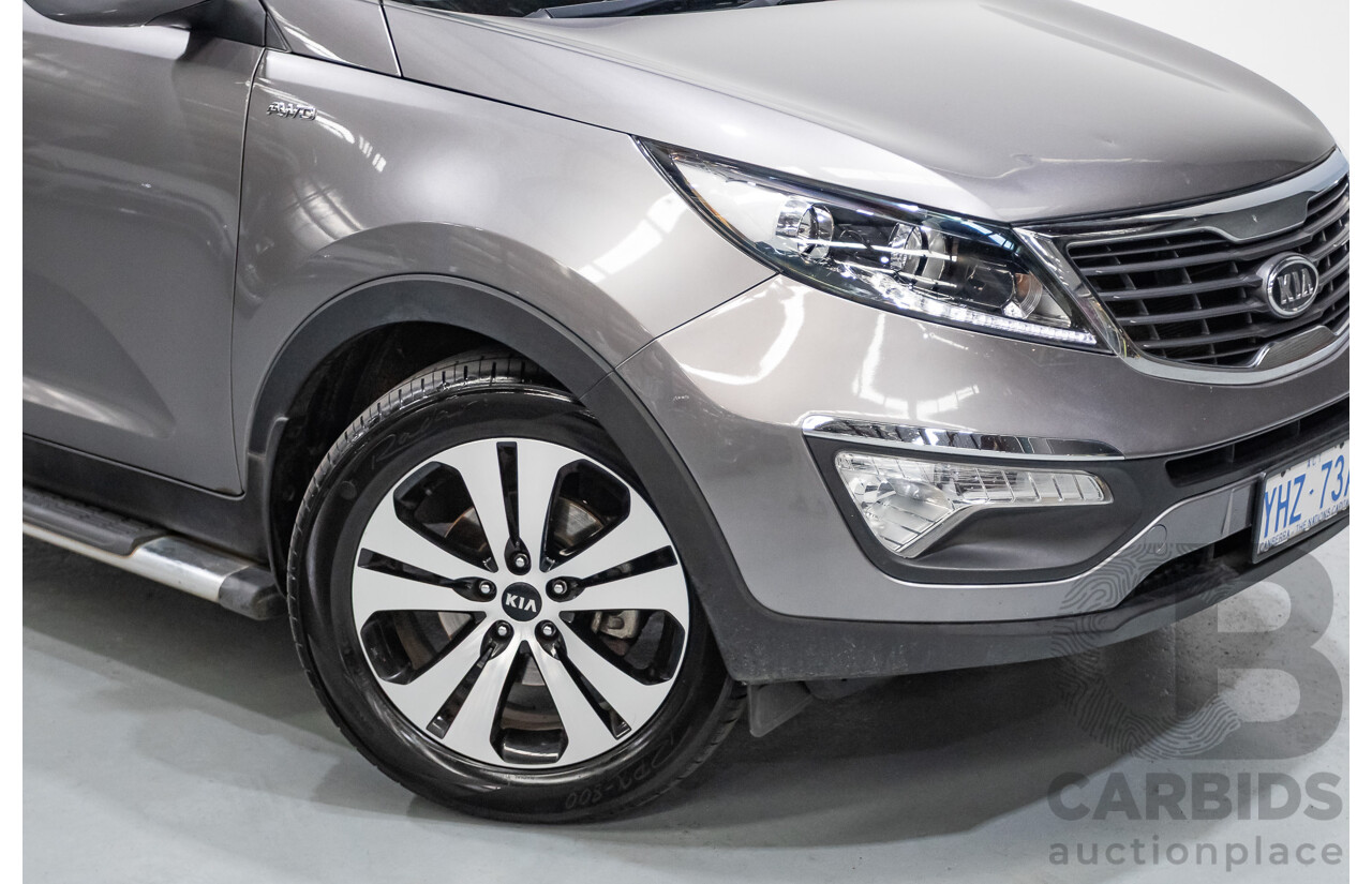 4/2012 Kia Sportage Platinum (AWD) SL MY12 4d Wagon Mineral Silver Metallic 2.4L