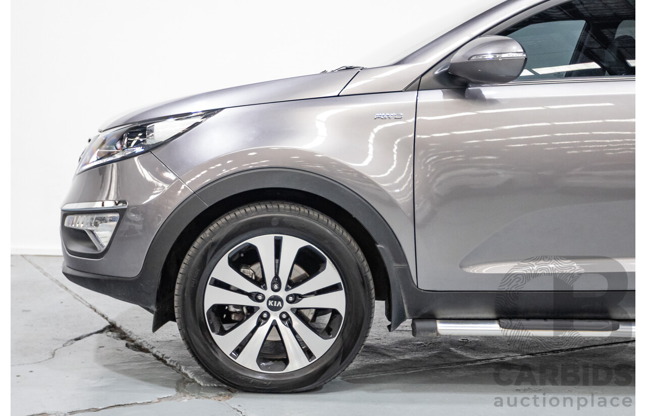 4/2012 Kia Sportage Platinum (AWD) SL MY12 4d Wagon Mineral Silver Metallic 2.4L