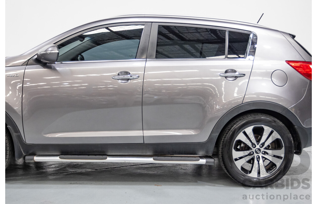 4/2012 Kia Sportage Platinum (AWD) SL MY12 4d Wagon Mineral Silver Metallic 2.4L
