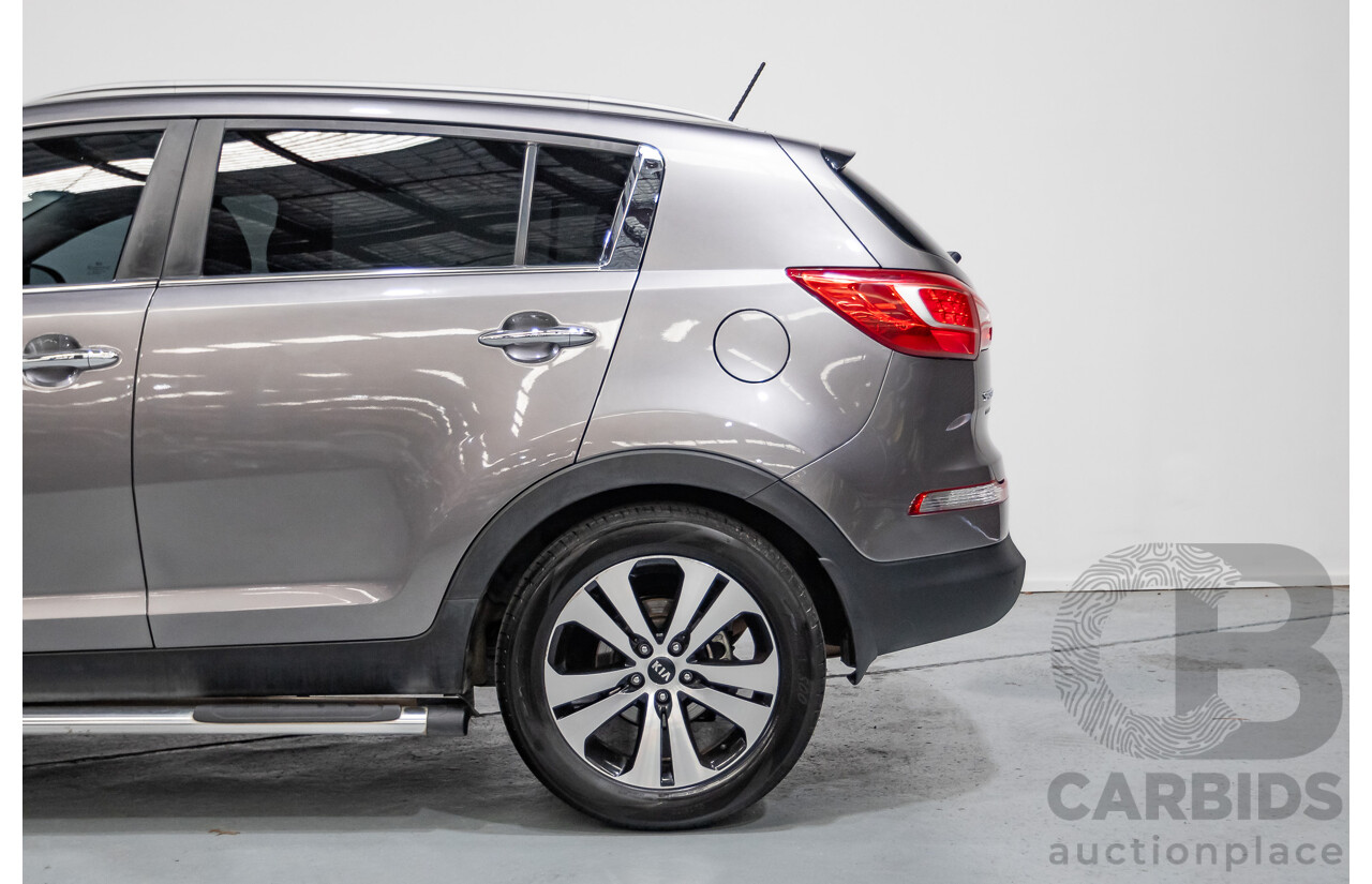 4/2012 Kia Sportage Platinum (AWD) SL MY12 4d Wagon Mineral Silver Metallic 2.4L
