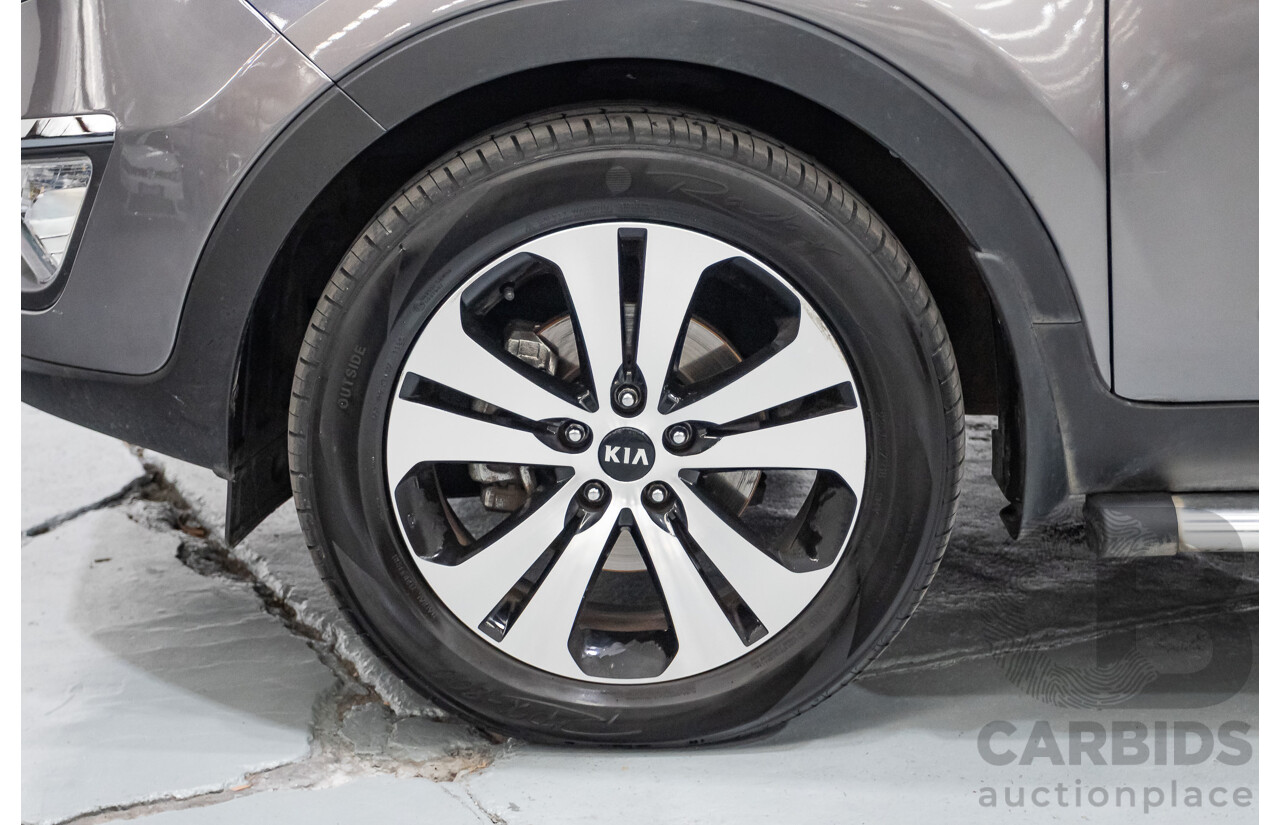 4/2012 Kia Sportage Platinum (AWD) SL MY12 4d Wagon Mineral Silver Metallic 2.4L