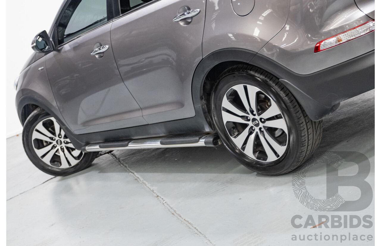 4/2012 Kia Sportage Platinum (AWD) SL MY12 4d Wagon Mineral Silver Metallic 2.4L