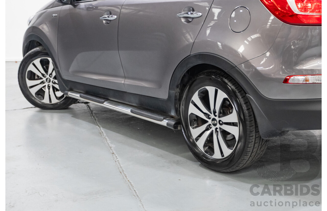 4/2012 Kia Sportage Platinum (AWD) SL MY12 4d Wagon Mineral Silver Metallic 2.4L