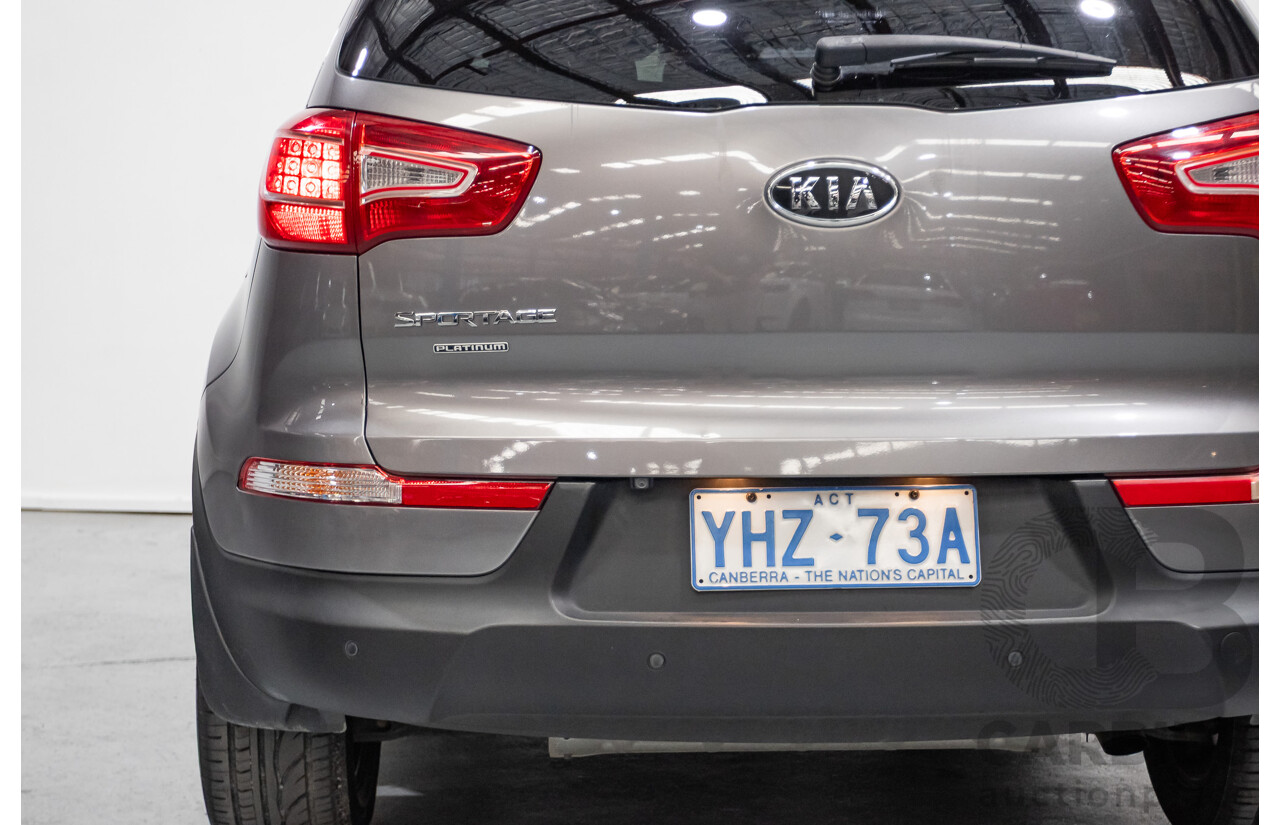 4/2012 Kia Sportage Platinum (AWD) SL MY12 4d Wagon Mineral Silver Metallic 2.4L