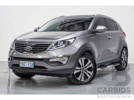 4/2012 Kia Sportage Platinum (AWD) SL MY12 4d Wagon Mineral Silver Metallic 2.4L