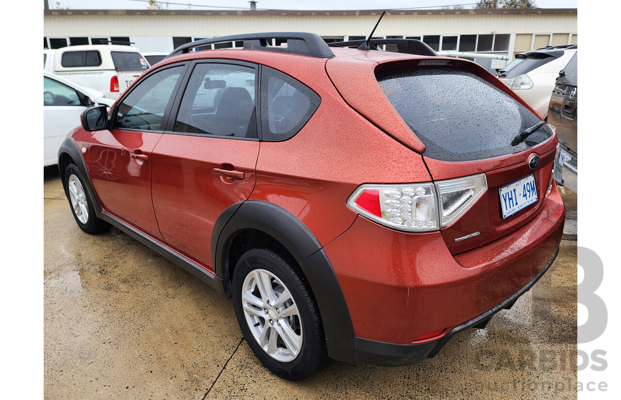 3/2011 Subaru Impreza XV (awd) MY11 5d Hatchback Red 2.0L