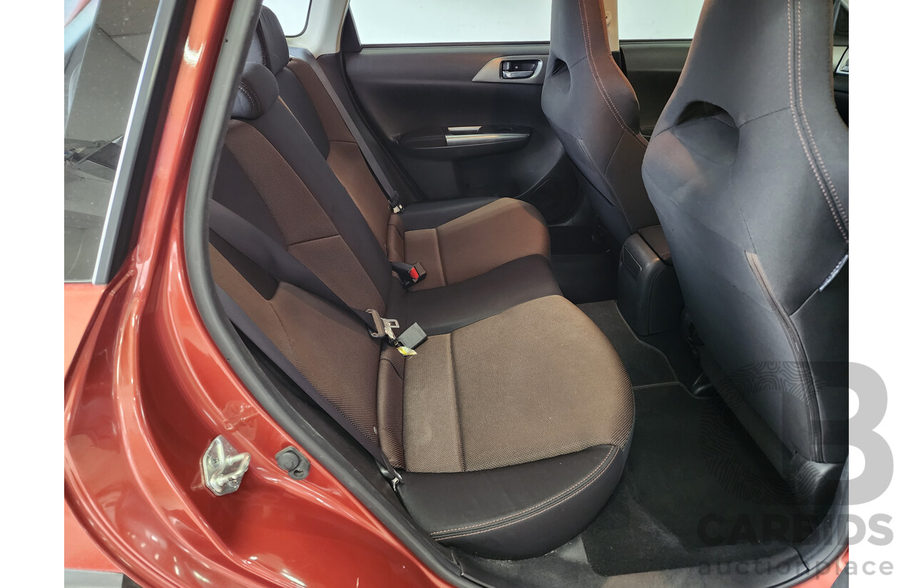 3/2011 Subaru Impreza XV (awd) MY11 5d Hatchback Red 2.0L