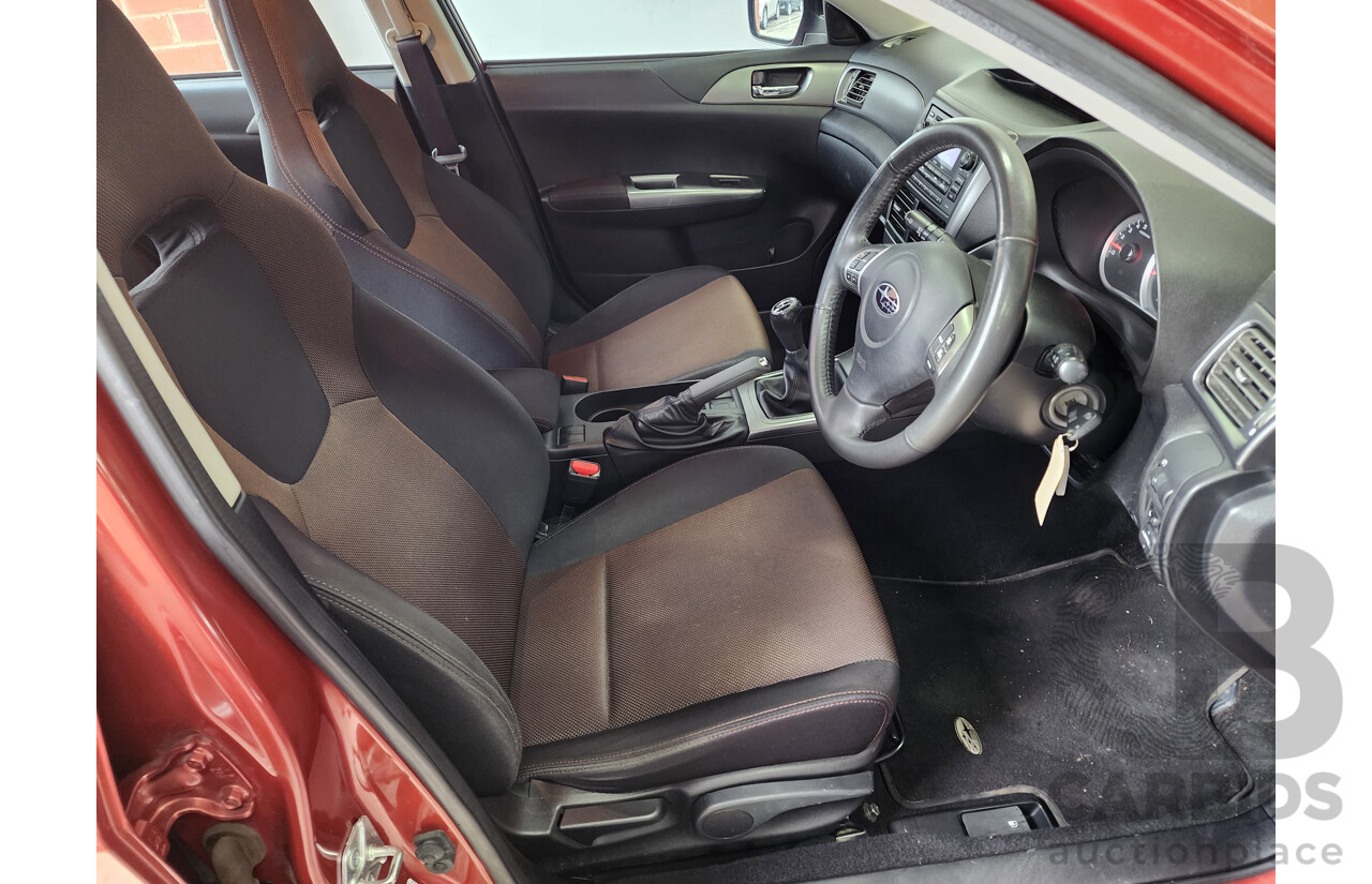 3/2011 Subaru Impreza XV (awd) MY11 5d Hatchback Red 2.0L