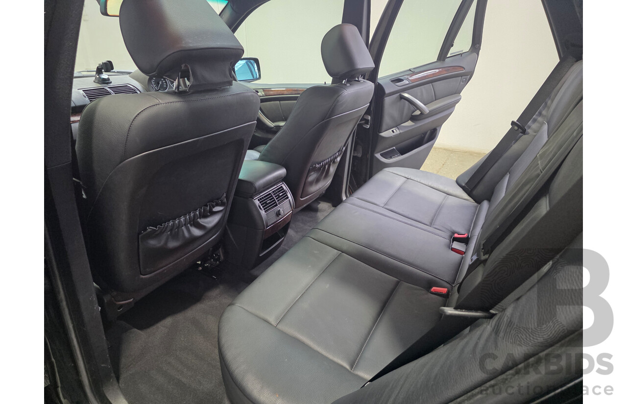 10/2005 BMW X5 3.0i (4x4) E53 4d Wagon Black Sapphire Metallic 3.0L