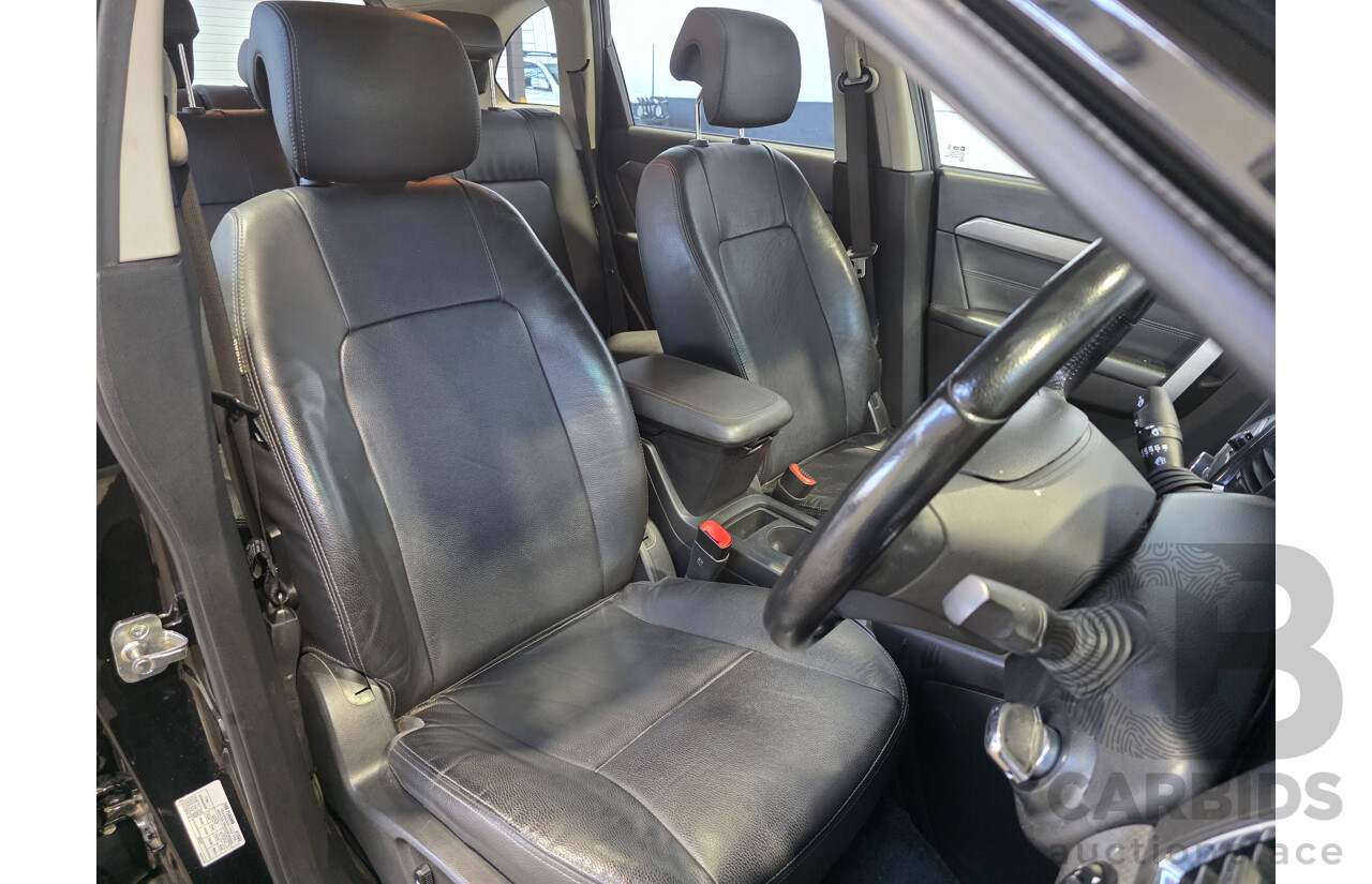 2/2018 Holden Captiva Active 7 Seater CG MY18 4d Wagon Mineral Black 2.4L
