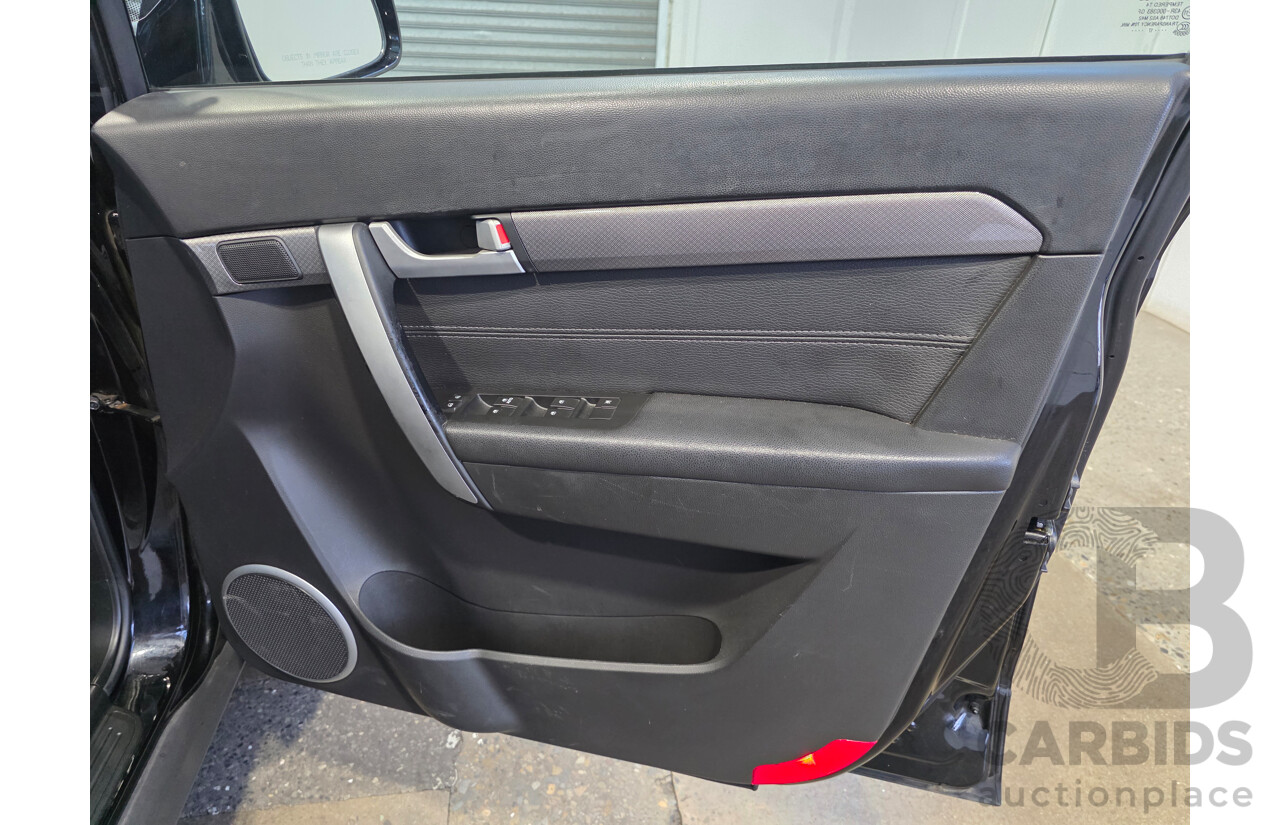 2/2018 Holden Captiva Active 7 Seater CG MY18 4d Wagon Mineral Black 2.4L