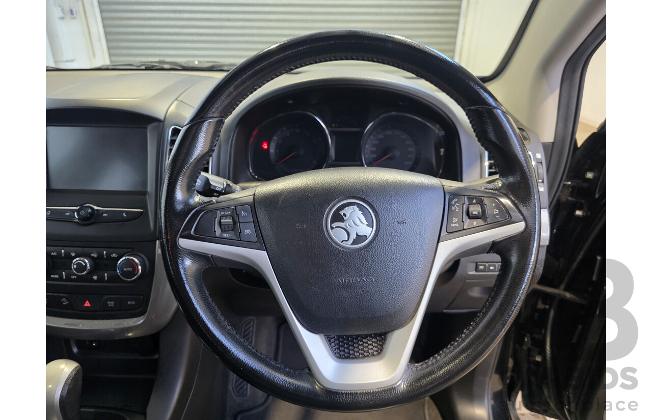 2/2018 Holden Captiva Active 7 Seater CG MY18 4d Wagon Mineral Black 2.4L