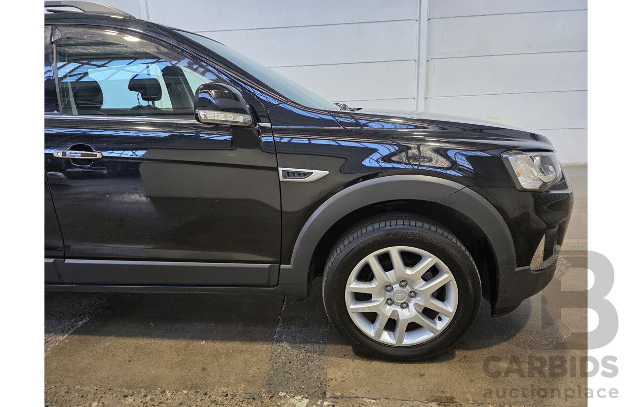 2/2018 Holden Captiva Active 7 Seater CG MY18 4d Wagon Mineral Black 2.4L