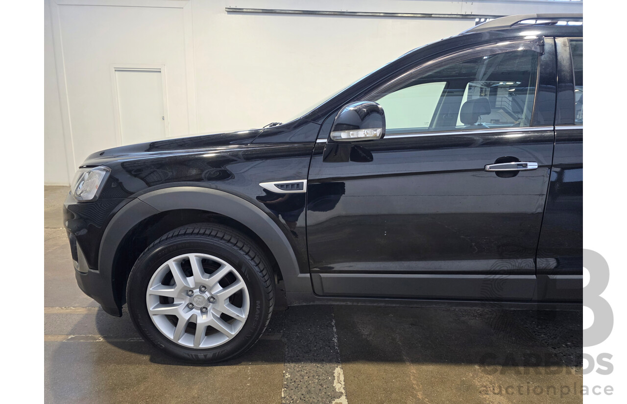 2/2018 Holden Captiva Active 7 Seater CG MY18 4d Wagon Mineral Black 2.4L