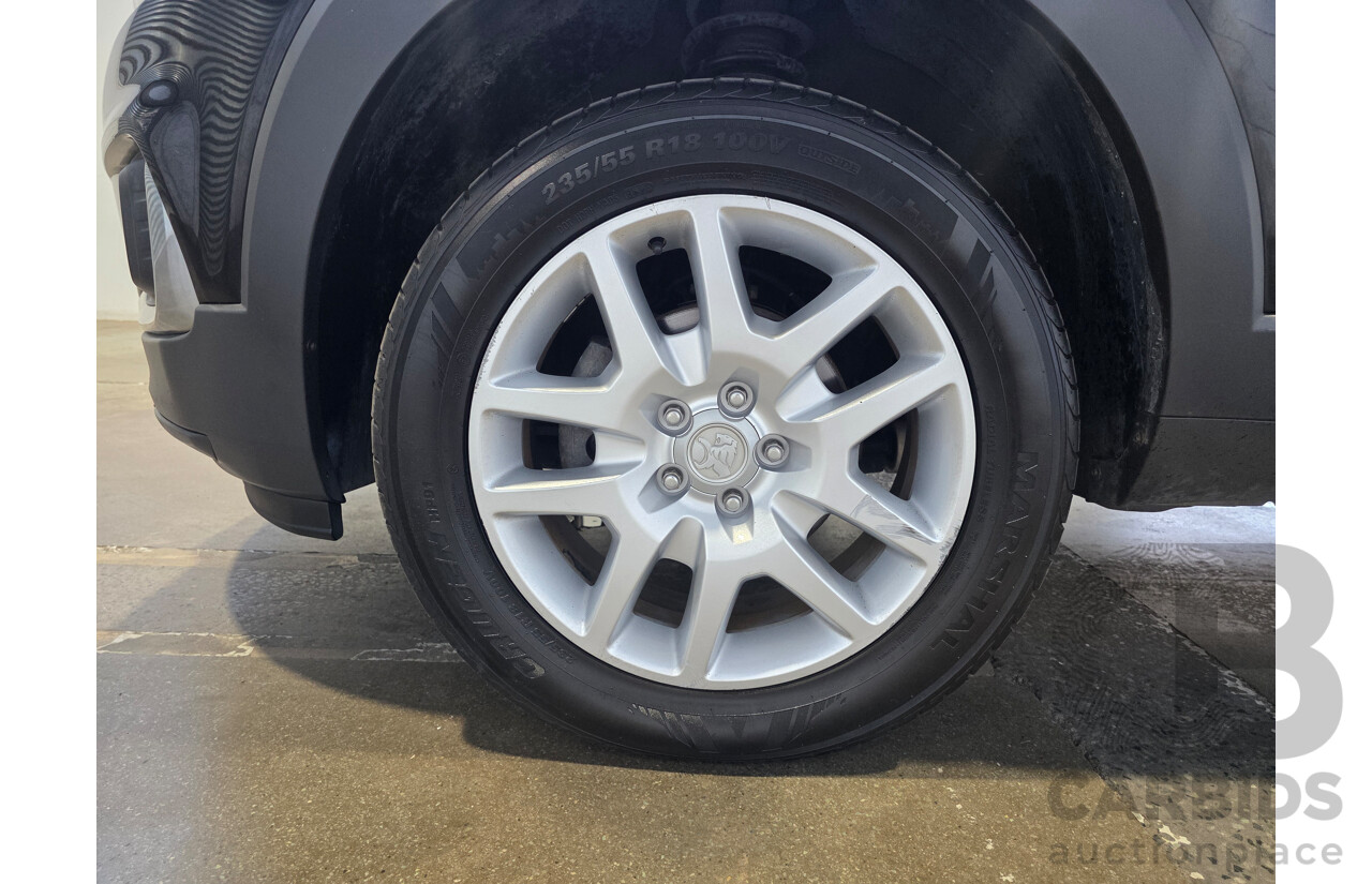 2/2018 Holden Captiva Active 7 Seater CG MY18 4d Wagon Mineral Black 2.4L