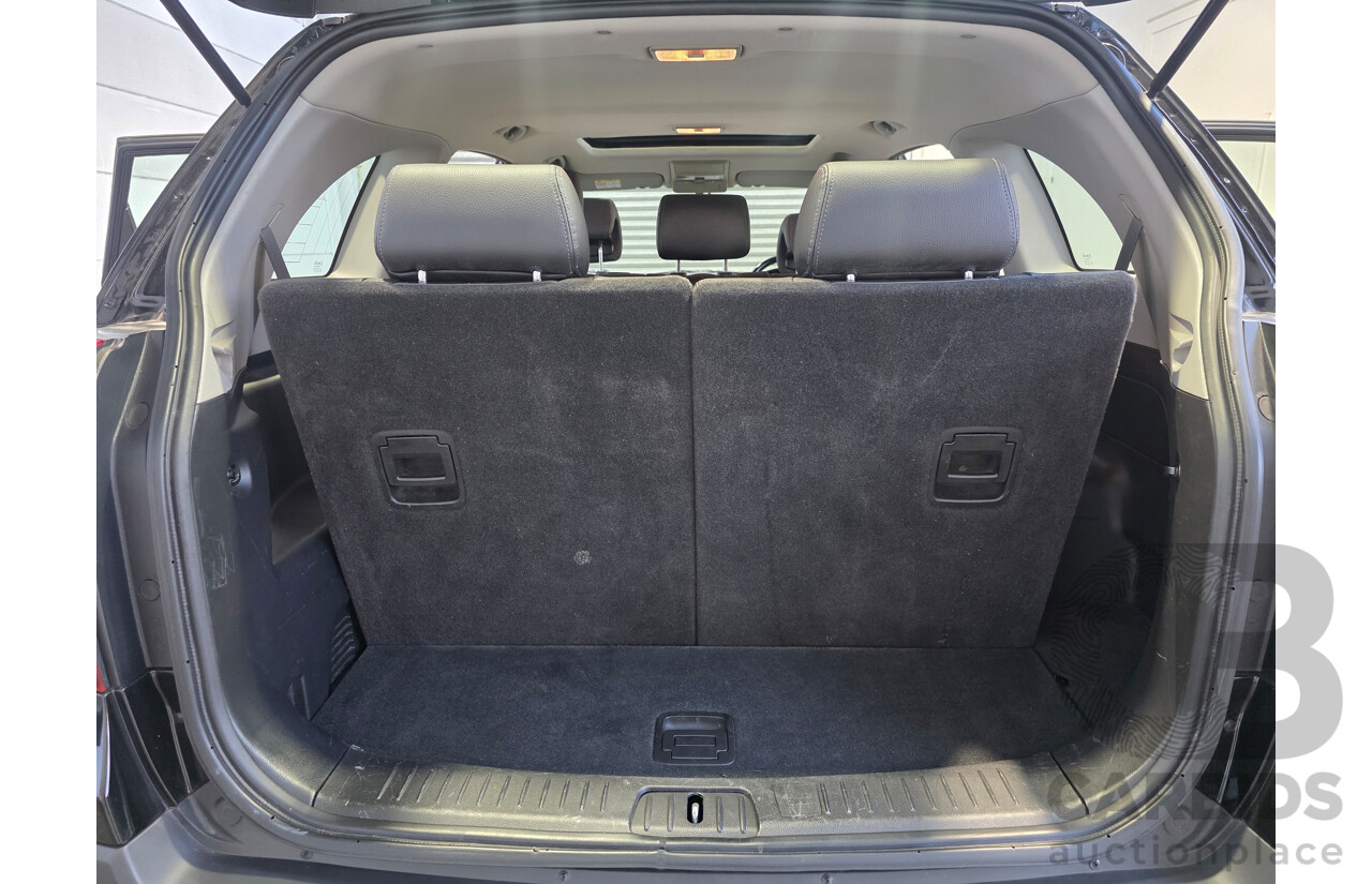 2/2018 Holden Captiva Active 7 Seater CG MY18 4d Wagon Mineral Black 2.4L