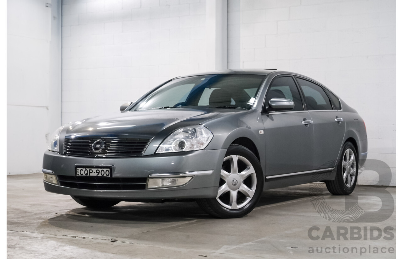 2/2008 Nissan Maxima Ti J31 MY06 4d Sedan Grey 3.5L