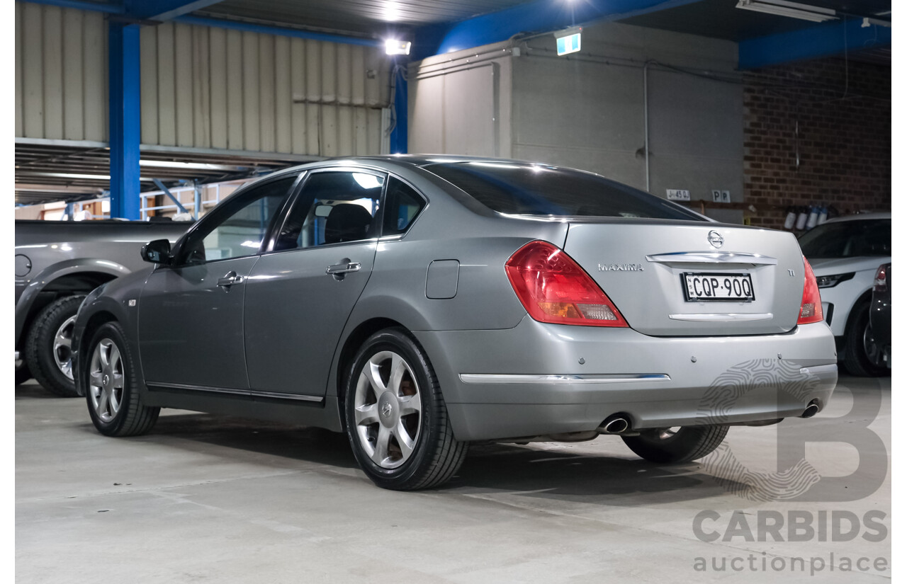 2/2008 Nissan Maxima Ti J31 MY06 4d Sedan Grey 3.5L