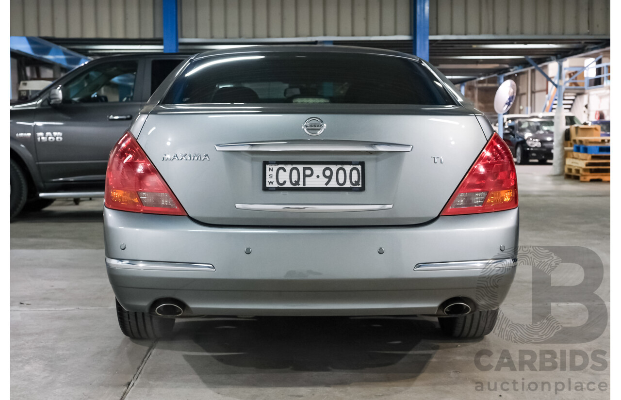 2/2008 Nissan Maxima Ti J31 MY06 4d Sedan Grey 3.5L