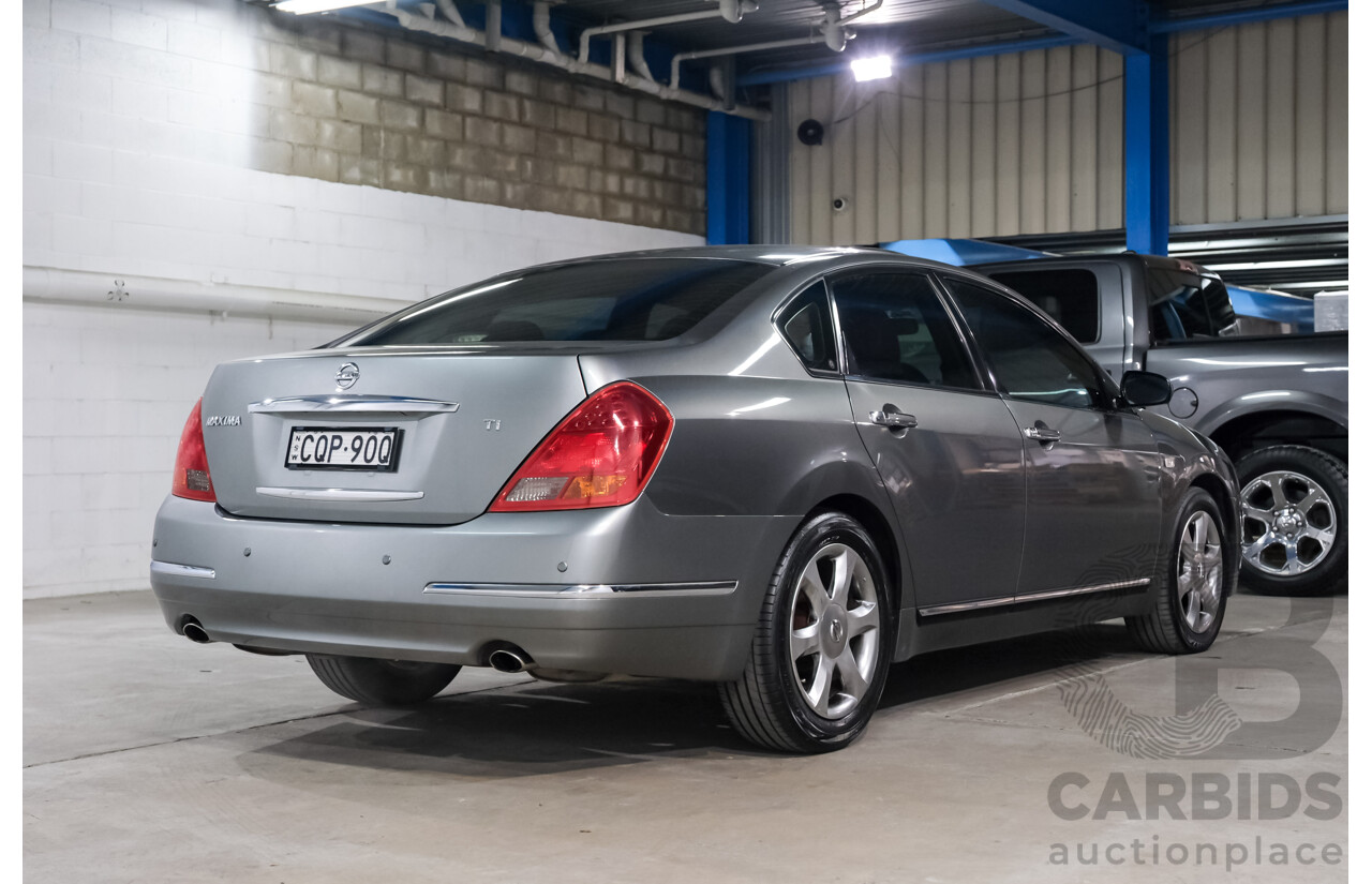 2/2008 Nissan Maxima Ti J31 MY06 4d Sedan Grey 3.5L