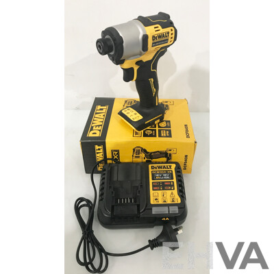 DeWalt 18V Brushless Impact Driver with Battery Charger