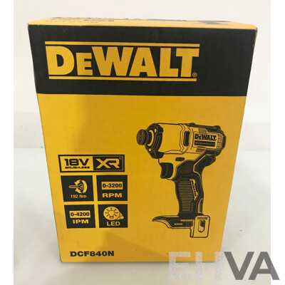 DeWalt (DCF840N) 18V Brushless Impact Driver
