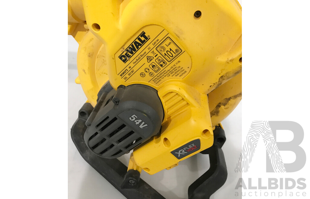 DeWalt 54V Cordless Handheld Blower (Skin Only)