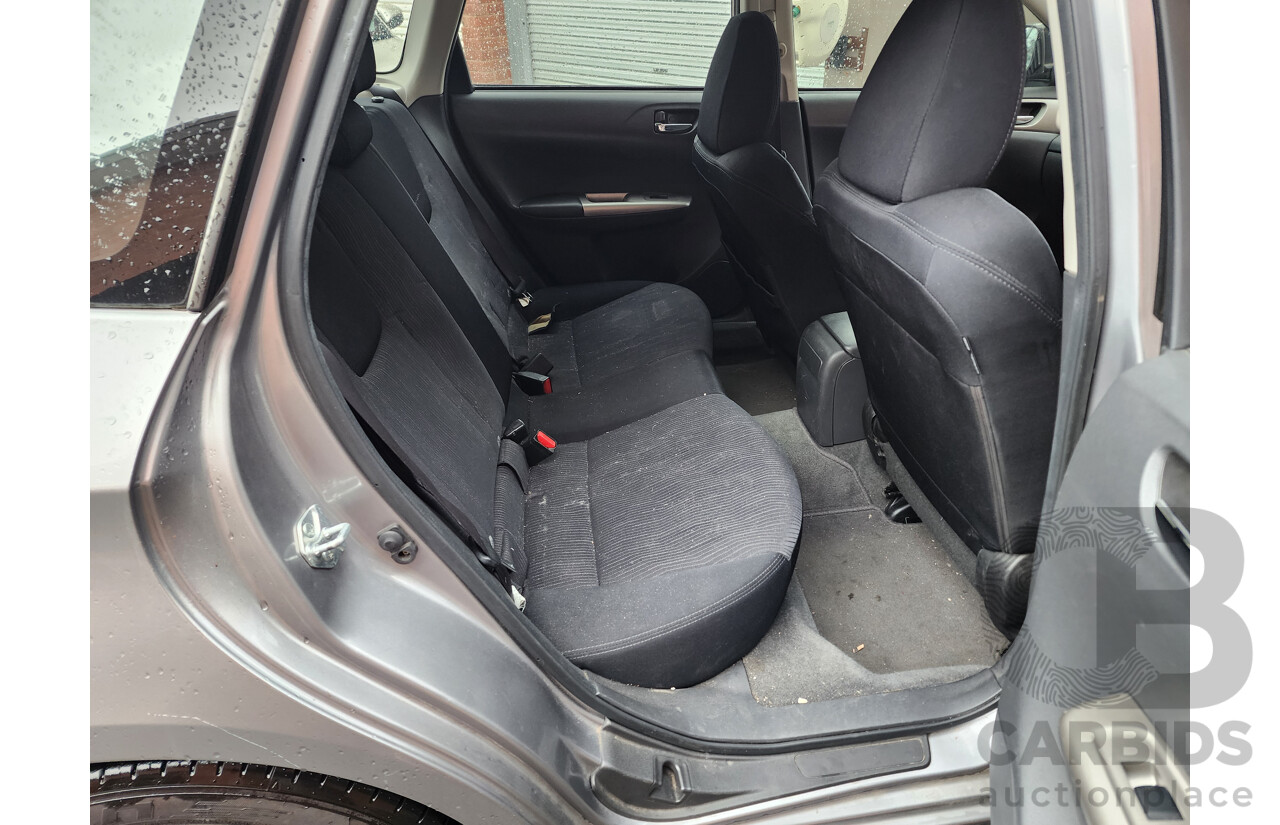11/2007 Subaru Impreza R (awd) MY08 5d Hatchback Silver 2.0L