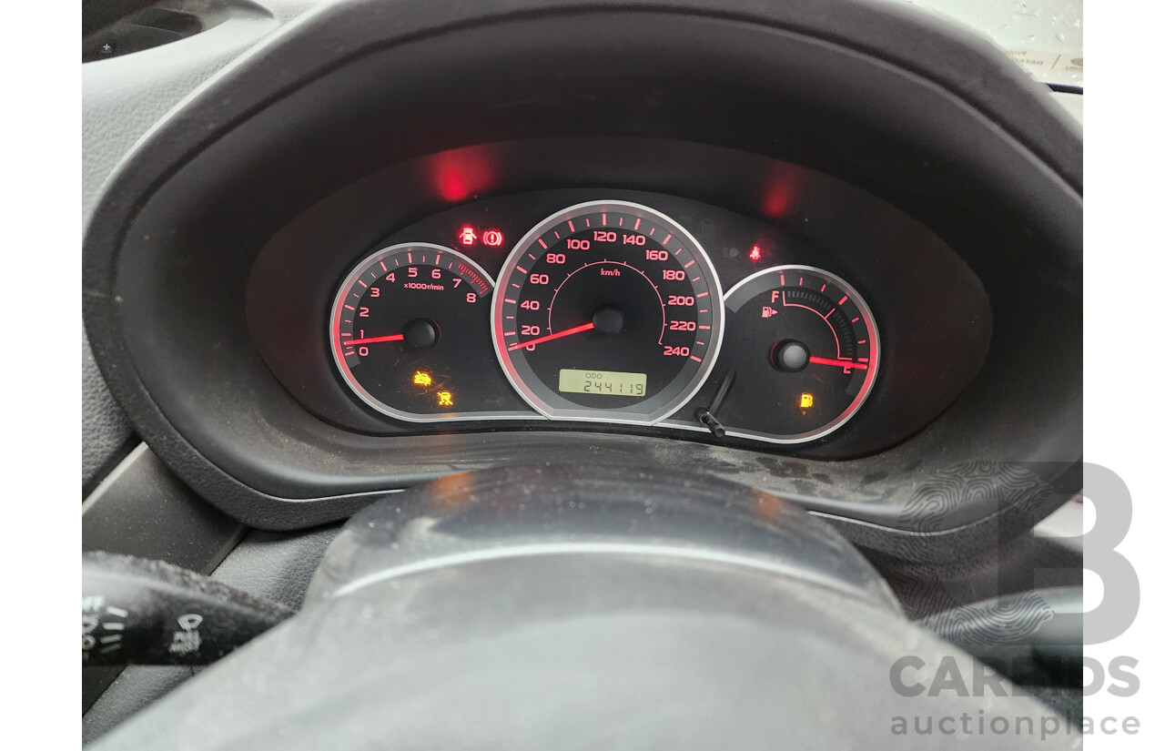11/2007 Subaru Impreza R (awd) MY08 5d Hatchback Silver 2.0L