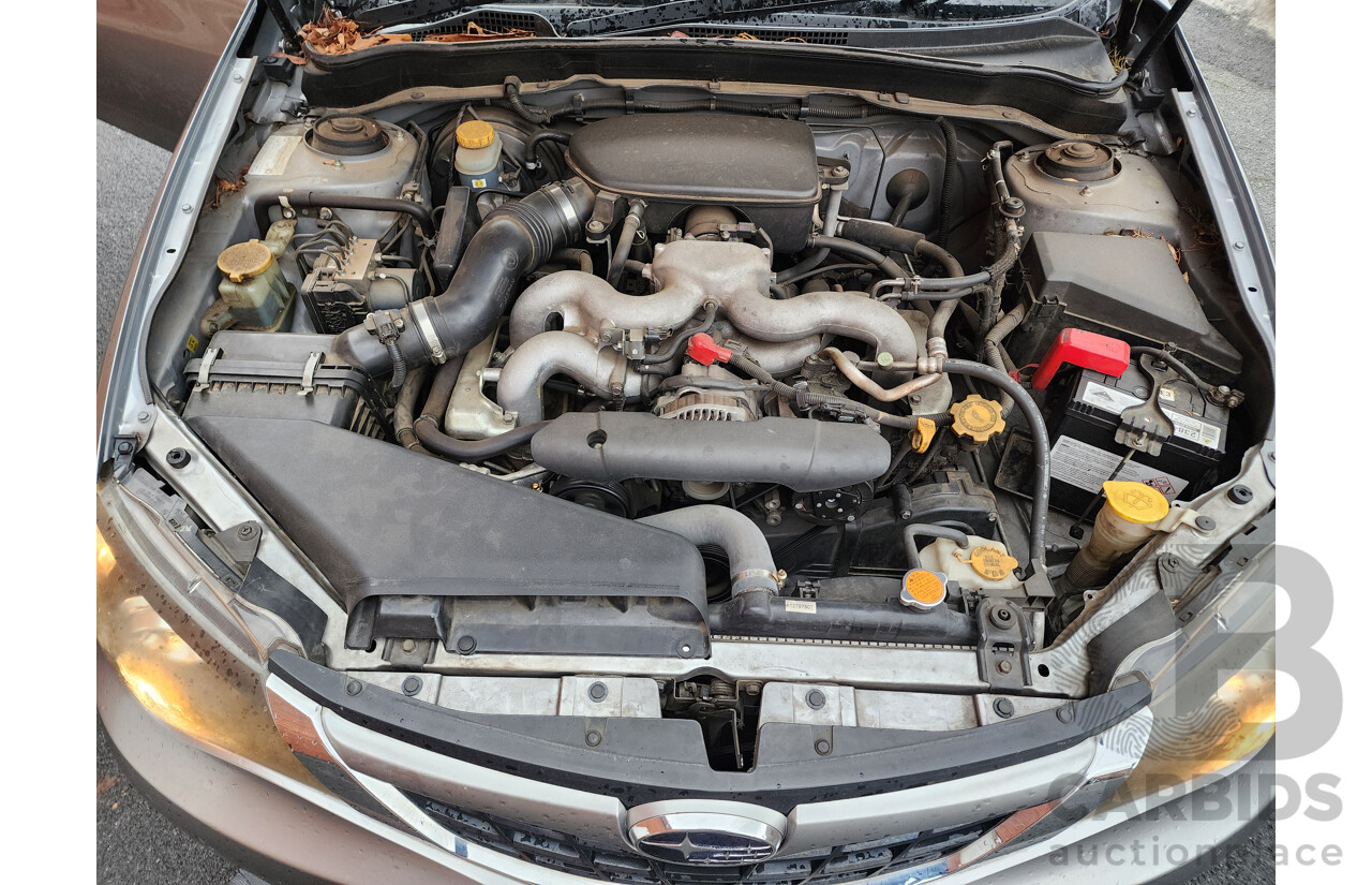 11/2007 Subaru Impreza R (awd) MY08 5d Hatchback Silver 2.0L