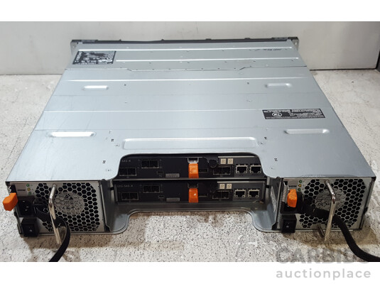 1662840 · Dell (E04J) PowerVault MD3420 24-Bay SAS Hard Drive Array w/ 8.4TB of Total Storage