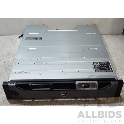 Dell (E04J) PowerVault MD3420 24-Bay SAS Hard Drive Array w/ 8.4TB of Total Storage
