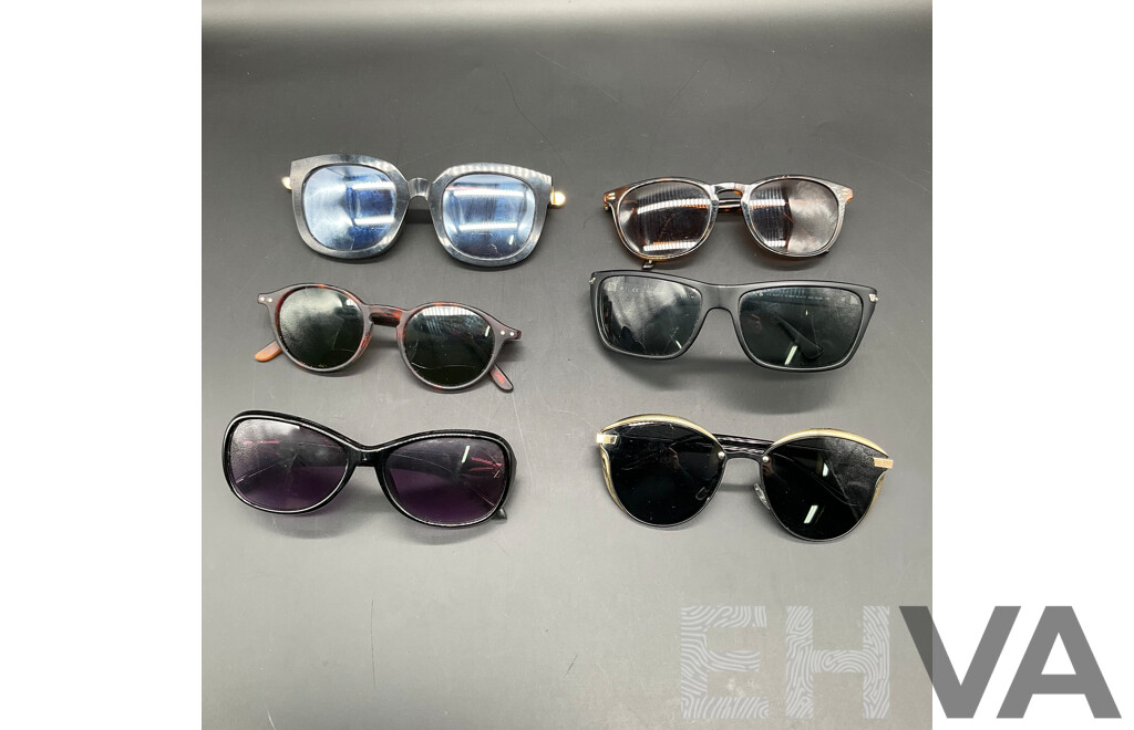 Assorted Sunglasses - Lot of 6