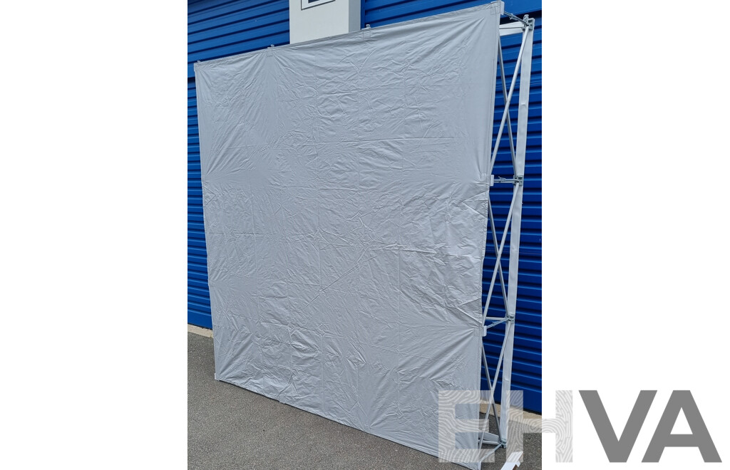 Vivid Advertising 2.2 Meter Exhibition Display Stands - Lot of Two