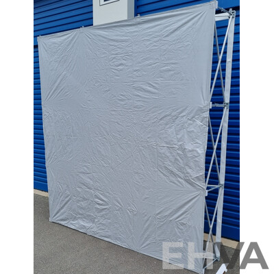 Vivid Advertising 2.2 Meter Exhibition Display Stands - Lot of Two