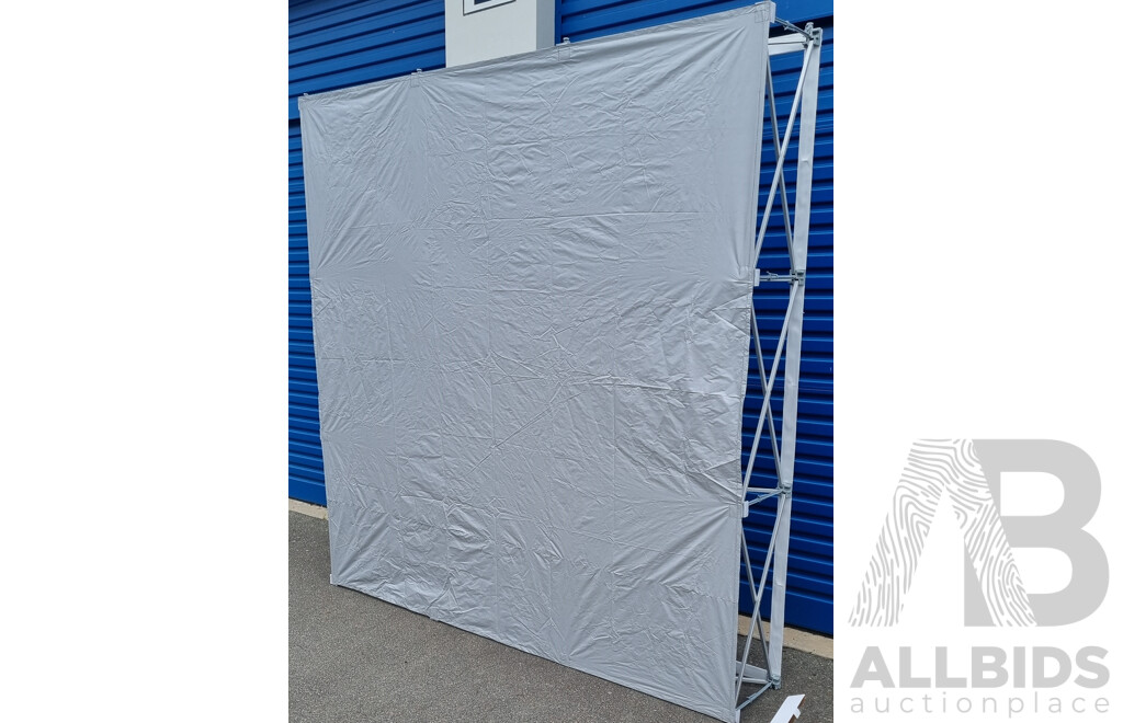 Vivid Advertising 2.2 Meter Exhibition Display Stands - Lot of Two