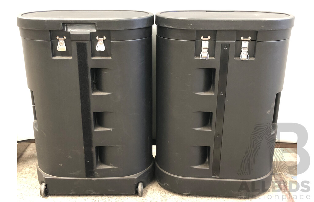 Vivid Advertising 2.2 Meter Exhibition Display Stands - Lot of Two