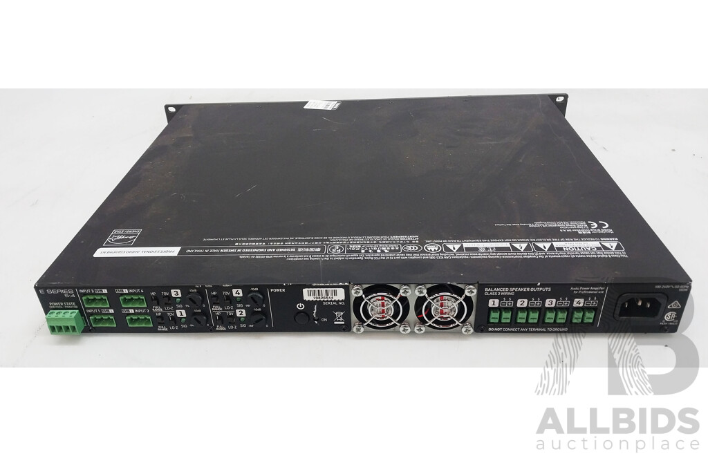 Lab.Gruppen (5 4) E Series Professional Amplifier