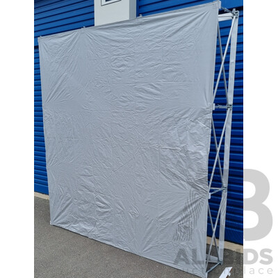 Vivid Advertising 2.2 Meter Exhibition Display Stands - Lot of Two