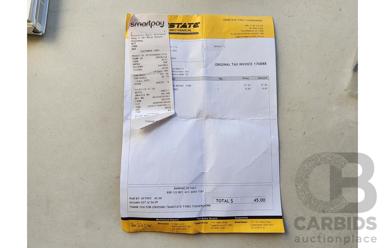 1/2013 Audi Q5 2.0 TDI Quattro 8R MY13 4d Wagon Silver 2.0L