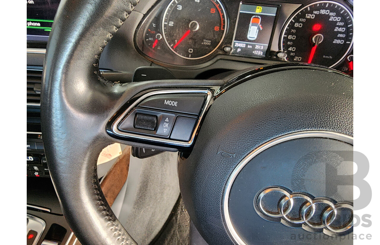 1/2013 Audi Q5 2.0 TDI Quattro 8R MY13 4d Wagon Silver 2.0L