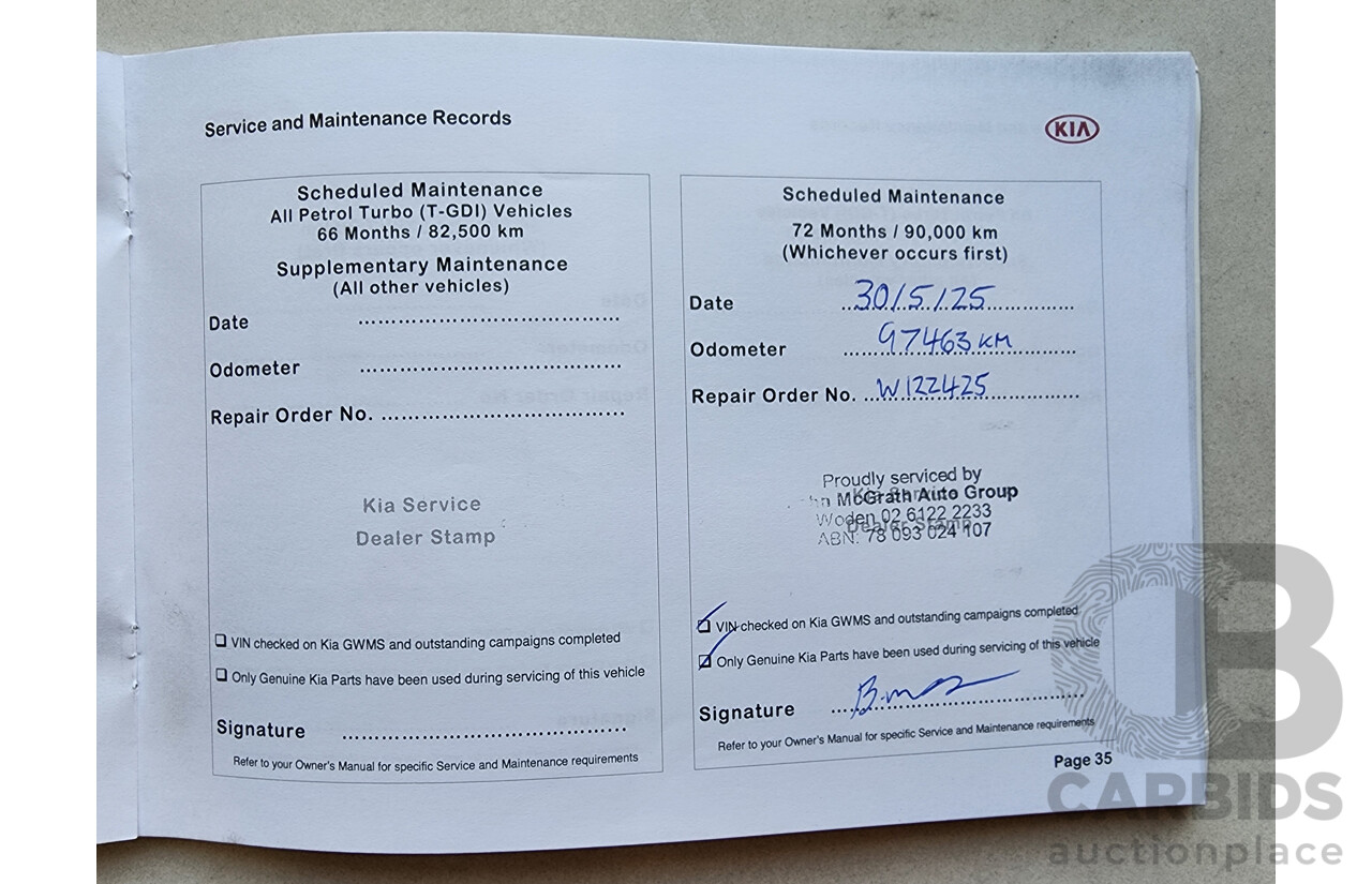 10/2015 Kia RIO S UB MY15 3d Hatchback White 1.4L