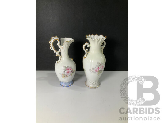 Pair of Vintage SETO Ceramic Vases