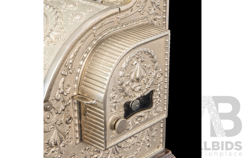 Antique Nickle Plate National Cash Register