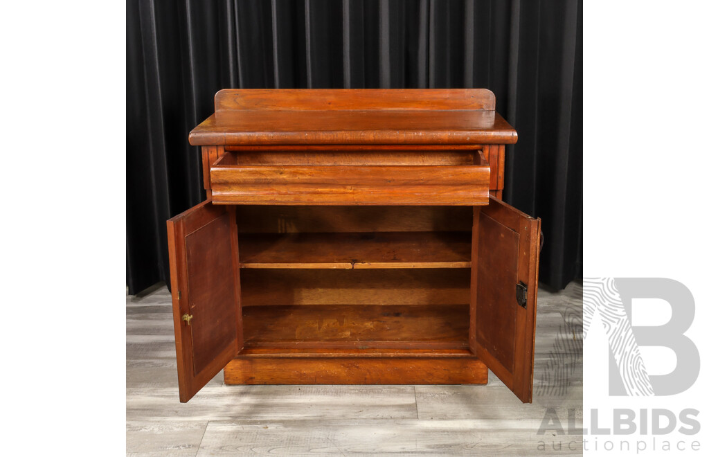 Edwardian Cedar Two Door Credenza