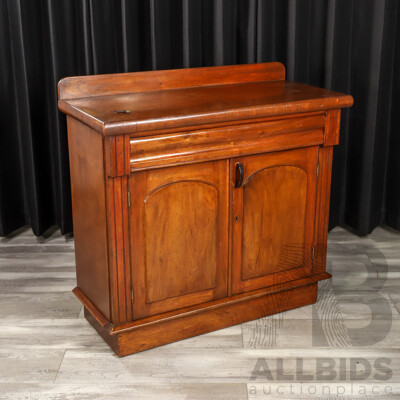 Edwardian Cedar Two Door Credenza