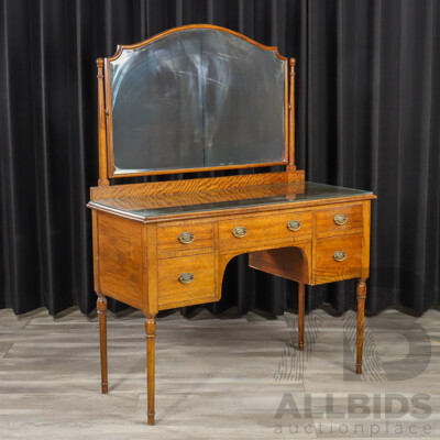 Mahogany Mirrored Dresser
