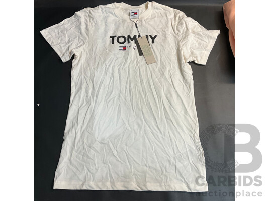 TOMMY JEANS T-shirt  Size XS,S - Lot of 2